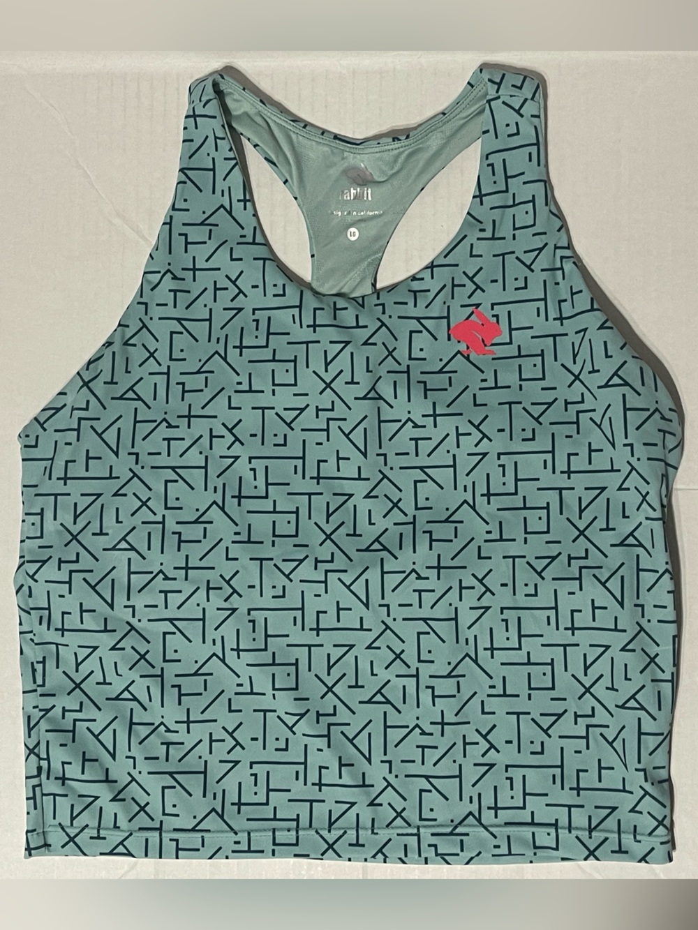 Rabbit Crusher Crop - Women’s Large - Pastel Turquoise - GUC